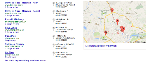 pizza delivery norwich Google Search