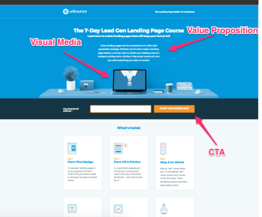 landing page template 3
