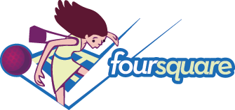 Foursquare logo | Sticker