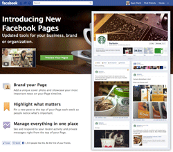 New Facebook Pages for Business